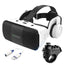 VR Headset for Phone 4.7-7.8 Inch iOS and Android 3D Virtual Reality Glasses with Controller and Headphones Vr Glasses for Kids and Adult Play Vr Games & 3D Movies for Men/Kids (