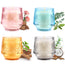 4 Pack Scented Candle Sets | Scented Candle for Home Soy Candles for Home Scented Candle Gifts for Women - Luxury Glass Jar Candle - Vanilla Coconut/Eucalyptus Sage/Rose&Oud/Sandalwood Patchouli