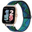 Compatible for ANDFZ Smartwatch Band Lamshaw Stretch Elastics Nylon Adjustable Replacement Strap Compatible for ANDFZ T42 1.72/Geelyda Y20 Pro/SOUYIE T45S Smartwatch (Blueprint)