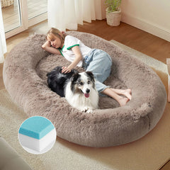 Bedsure Memory Foam Human Dog Bed 72